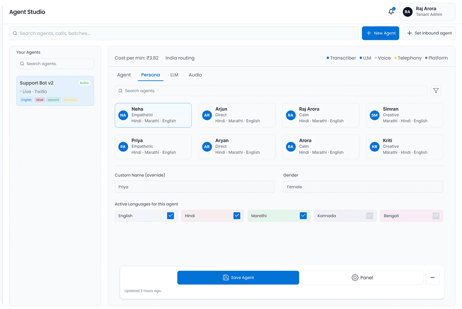Data Intelligence dashboard